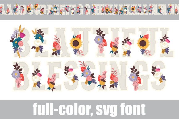 Beautiful Blessings: A Color Fonts Review for Brand Builders