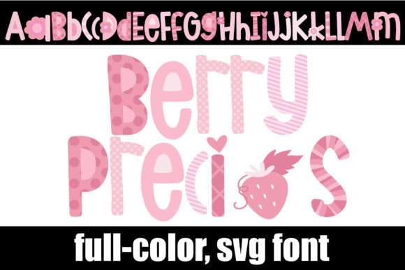 Berry Precious: A Whimsical Font That Stitches With Intention