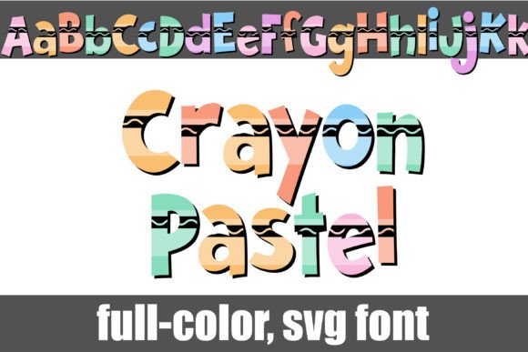 Crayon Pastel: A Playful Font That Stitches With Personality