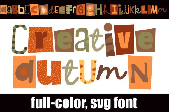 Creative Autumn Fonts: A Color Fonts Review for Crafters