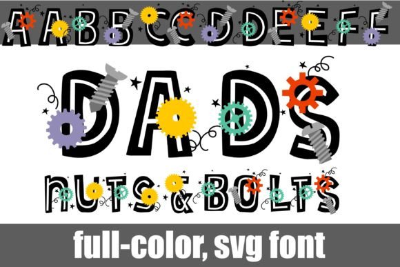 Dad’s Nuts and Bolts: A Color Fonts Review for Sellers