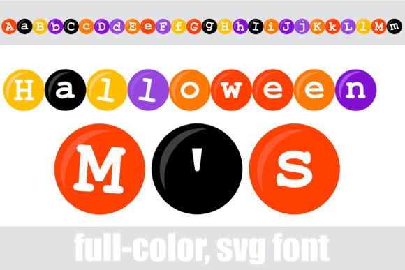 Halloween M s: A Color Fonts Powerhouse for Local Business Branding
