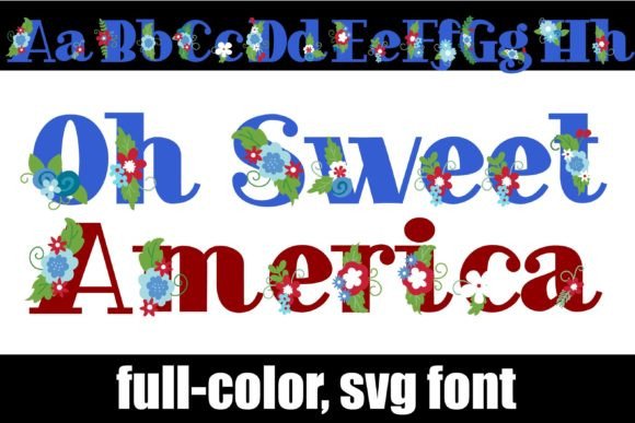 Oh Sweet America: A Color Fonts Review for Real Design Projects