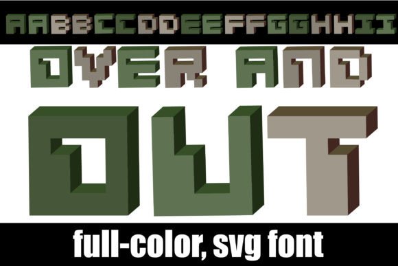 Over and out Fonts: A Color Fonts Review for Sellers