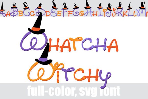 Whatcha Witchy: Color Fonts for Handmade Magic